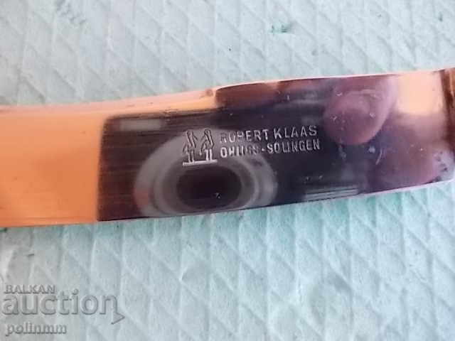 Auction Solingen service knife with silver handle Auction Solingen service knife with silver handle