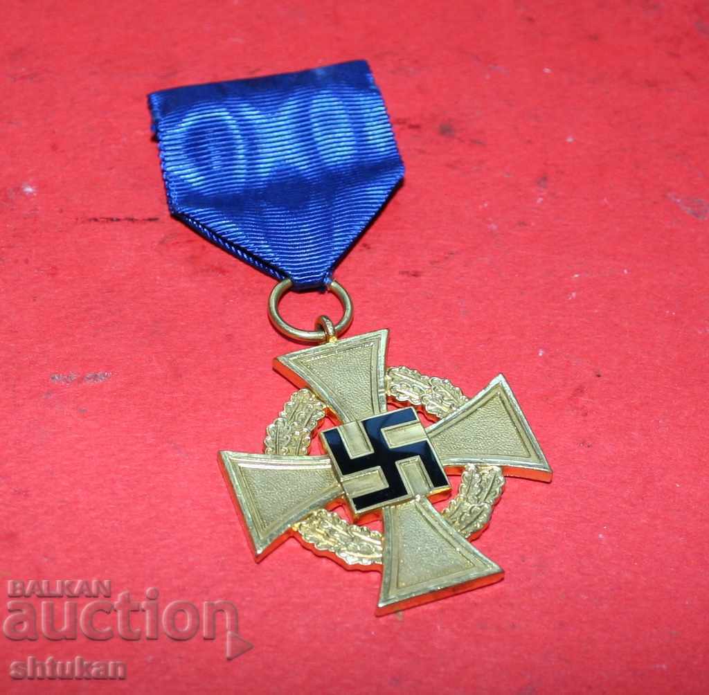 ВСВ Германия Немски Медал 4 Полицейски 50г