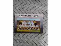 Calendar of Slavia 1977