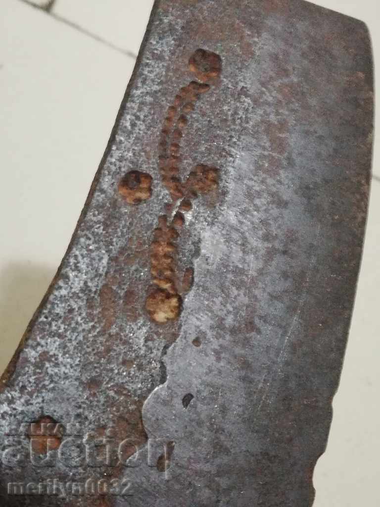 An old ax shaft tool wrought iron with price 49.00 BGN | € 25.05 An old ax shaft tool wrought iron with price 49.00 BGN | € 25.05