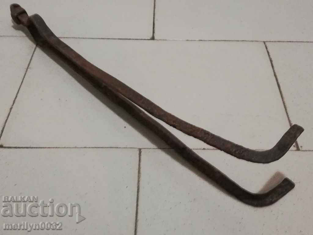 Old dilaf, tongs, wrought iron for oven with price 34.00 BGN | € 17.38