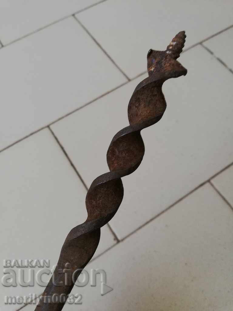 Delivery of Old woodcutter, chopper, drill, tool