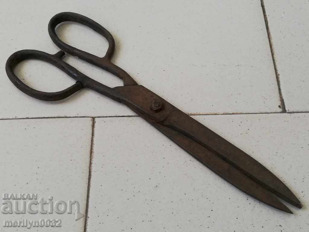 Παράδοση Παλιά πλαστά ψαλίδι, σίδερο Παράδοση Παλιά πλαστά ψαλίδι, σίδερο