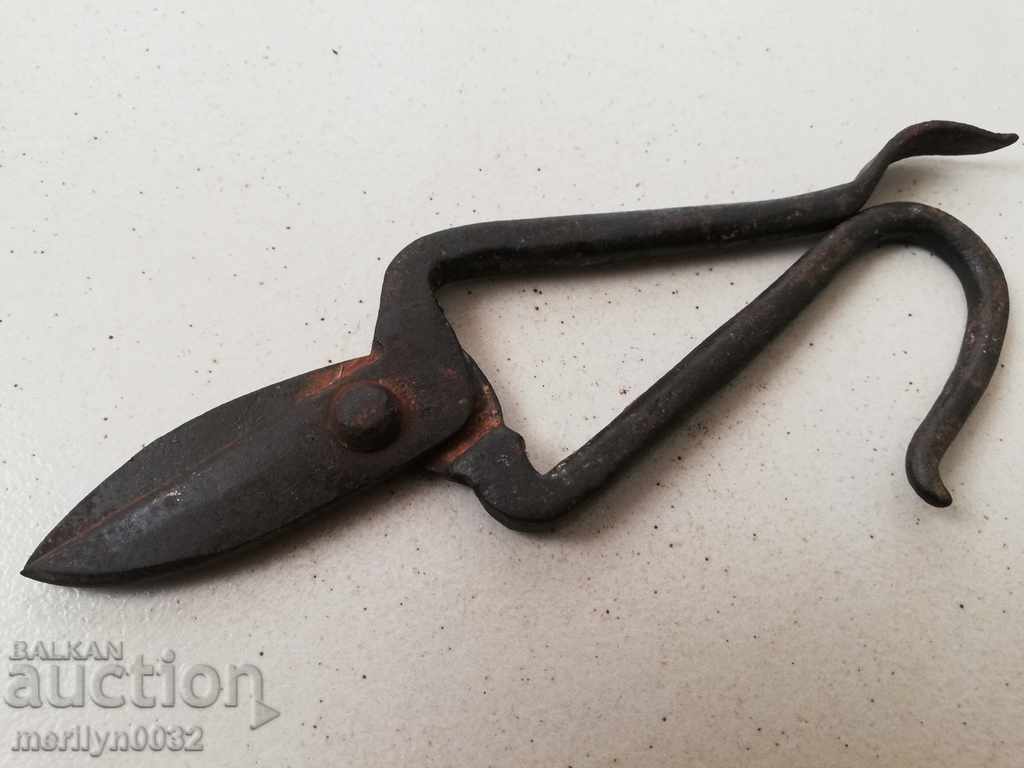 Antique forged scissors - 5 Antique forged scissors - 5