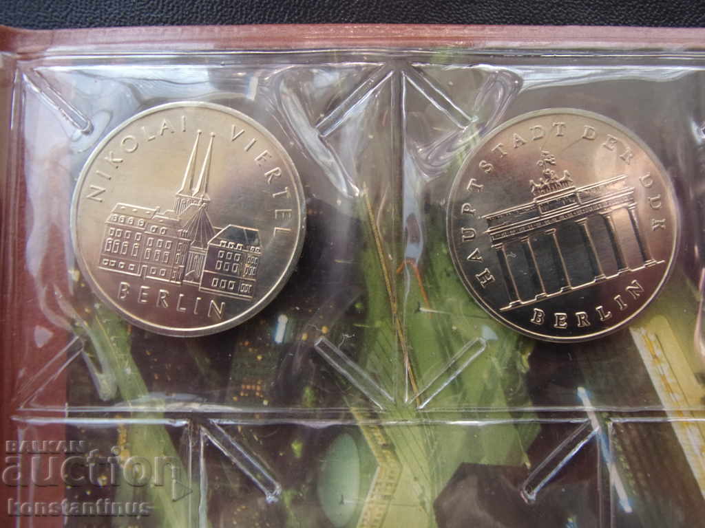 Licitație GDR Jubileen Seth 1987 - 750 de ani Berlin UNC