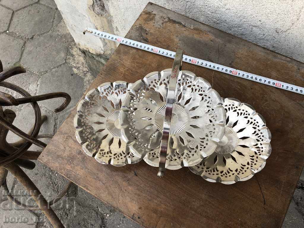 Auction 9751. STAR BONBONIER FOLDING MARKED METAL Auction 9751. STAR BONBONIER FOLDING MARKED METAL