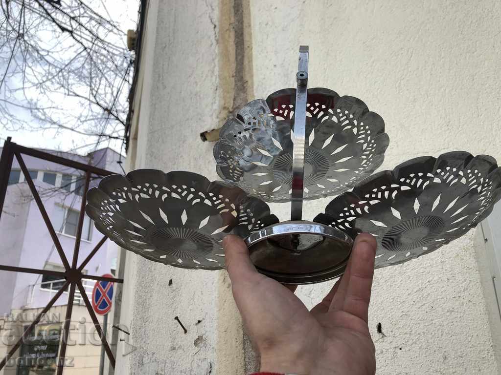 9752. STAR BONBONIER FOLDING MARKED METAL - 7 9752. STAR BONBONIER FOLDING MARKED METAL - 7