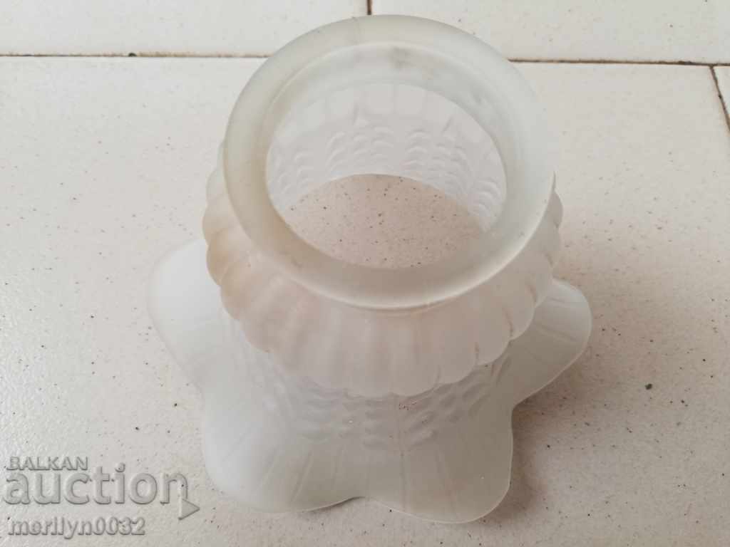 Old glass shade, lamp, lamp, chandelier lantern with price 29.00 BGN | € 14.83