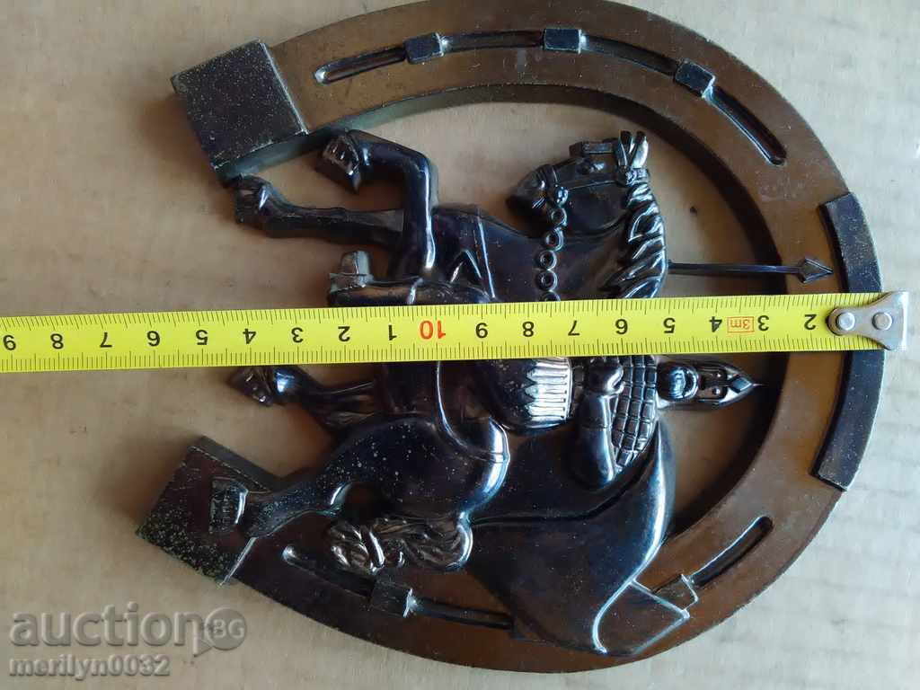 Auction Bolyarin horse horseshoe plastic figure application Auction Bolyarin horse horseshoe plastic figure application