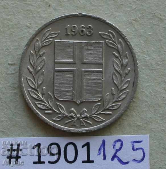 25 Aurar 1963 Iceland with price € 0.36 | 0.70 BGN 25 Aurar 1963 Iceland with price € 0.36 | 0.70 BGN