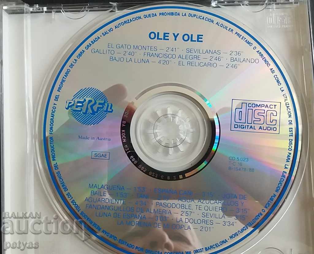 OLE Y OLE with price 5.00 BGN | € 2.56 OLE Y OLE with price 5.00 BGN | € 2.56