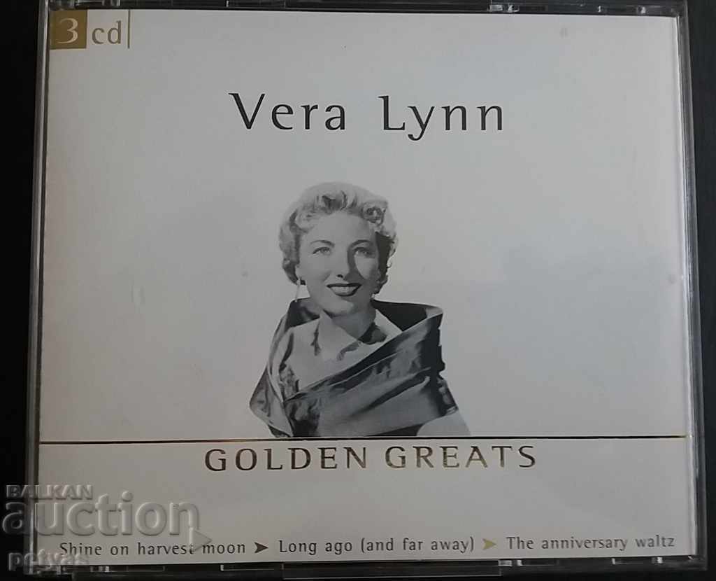 СД  - Vera Lynn - GOLDEN  GREATS - Вера Лин - 3 CD