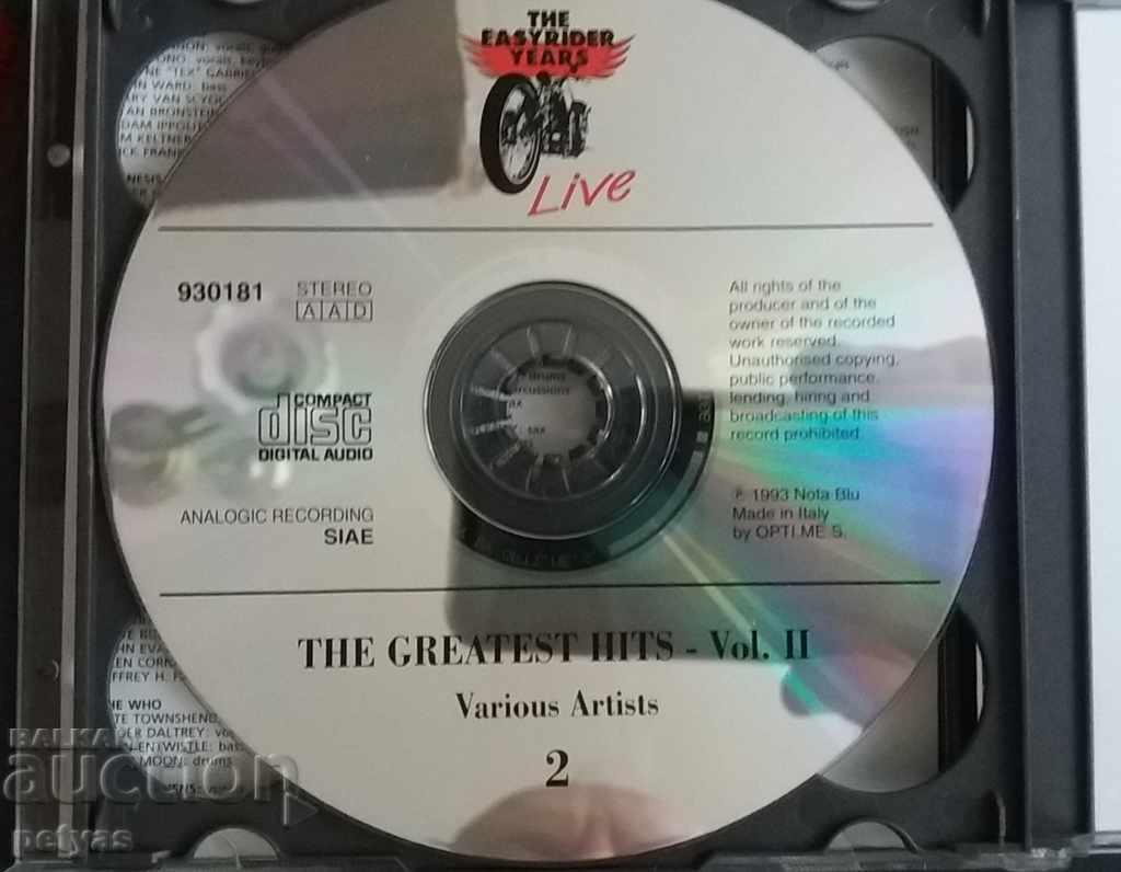 Auction  CD-THE EASY RIDER GENERATION IN CONCERT vol.II- 2CD ALBUM