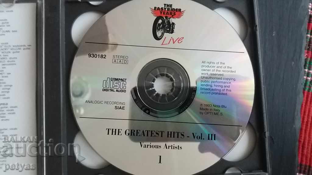 CD-THE EASY RIDER GENERATION IN CONCERT VOL. III - 2CD ALBUM with price 12.50 BGN | € 6.39