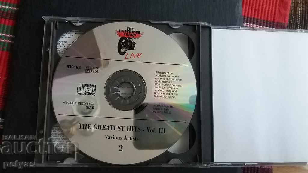 Auction  CD-THE EASY RIDER GENERATION IN CONCERT VOL. III - 2CD ALBUM