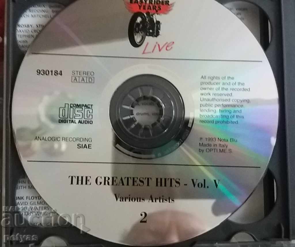 Auction CD-THE EASY RIDER GENERATION IN CONCERT vol.V - 2CD ALBUM Auction CD-THE EASY RIDER GENERATION IN CONCERT vol.V - 2CD ALBUM