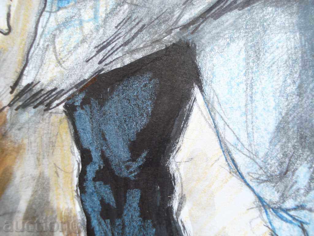 804 Unknown author coat of arms Knight play Macbeth P.42 / 30см with price 20.00 BGN | € 10.23