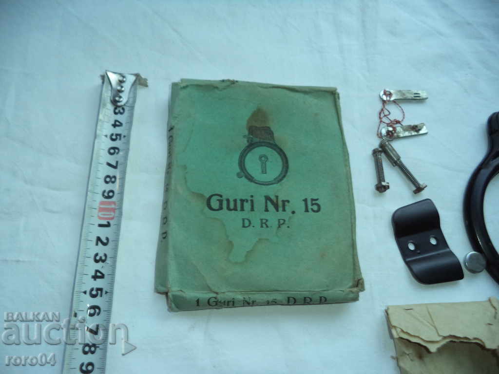 Auction Bicycle Locking Device GURI Nr.15 D.R.P. Auction Bicycle Locking Device GURI Nr.15 D.R.P.