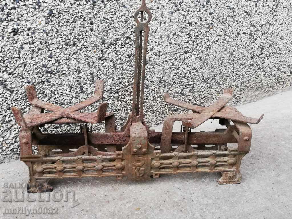 Cântar vienez vechi, cântar, balanță, palancă Cântar vienez vechi, cântar, balanță, palancă