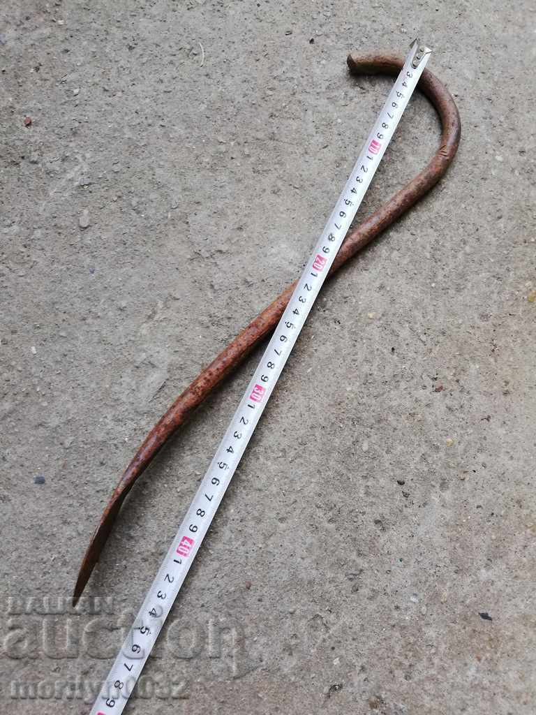 Auction Old forged iron primitive Auction Old forged iron primitive