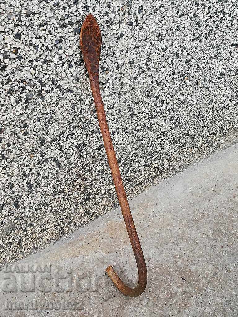 Old forged iron primitive Old forged iron primitive