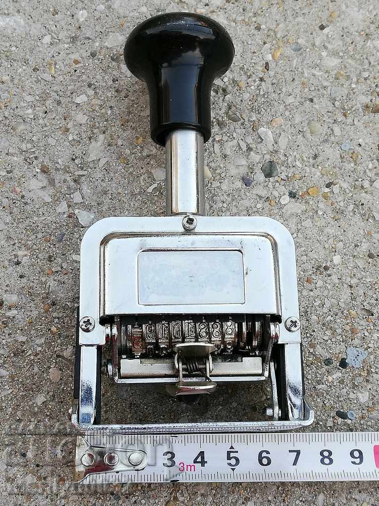 Delivery of Rotary printing with Bakelite handle China 70s Delivery of Rotary printing with Bakelite handle China 70s