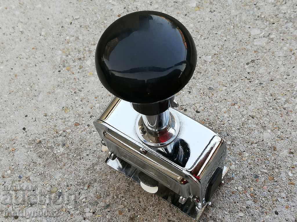 Rotary printing with Bakelite handle China 70s - 5 Rotary printing with Bakelite handle China 70s - 5