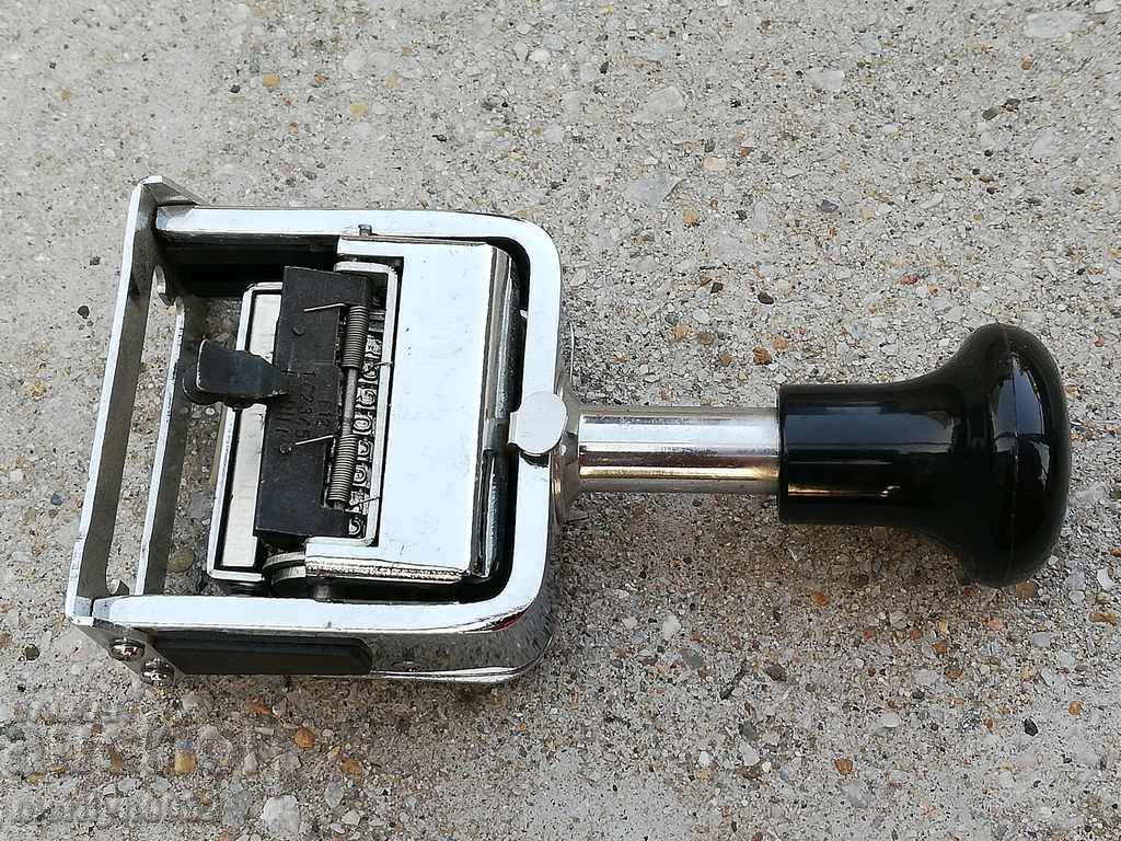 Rotary printing with Bakelite handle China 70s - 7 Rotary printing with Bakelite handle China 70s - 7