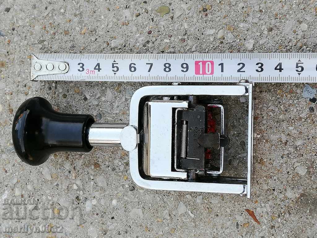 Rotary printing with Bakelite handle China 70s - 5 Rotary printing with Bakelite handle China 70s - 5
