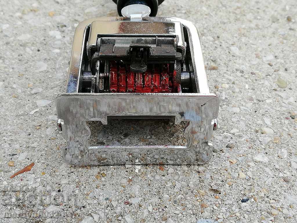 Rotary printing with Bakelite handle China 70s - 6 Rotary printing with Bakelite handle China 70s - 6