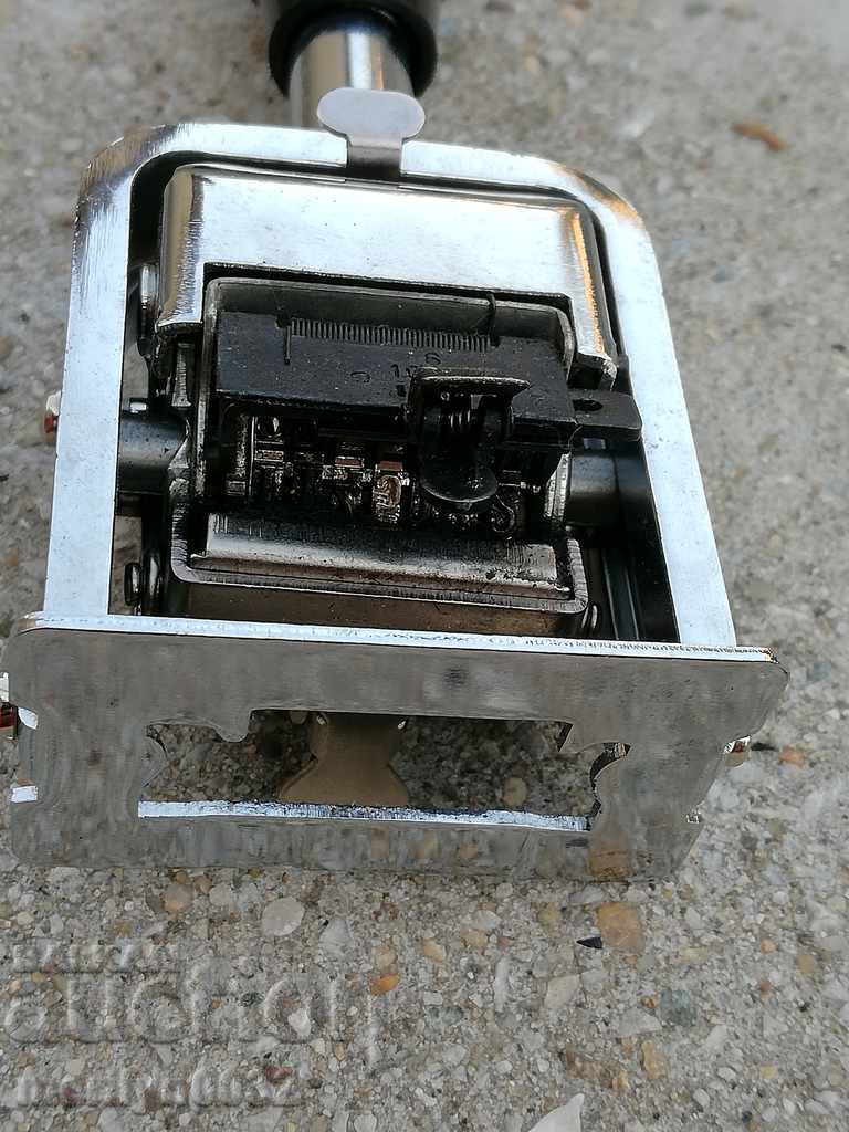 Δημοπρασία Περιστροφική εκτύπωση με βακελίτη λαβή Κίνα 70s Δημοπρασία Περιστροφική εκτύπωση με βακελίτη λαβή Κίνα 70s