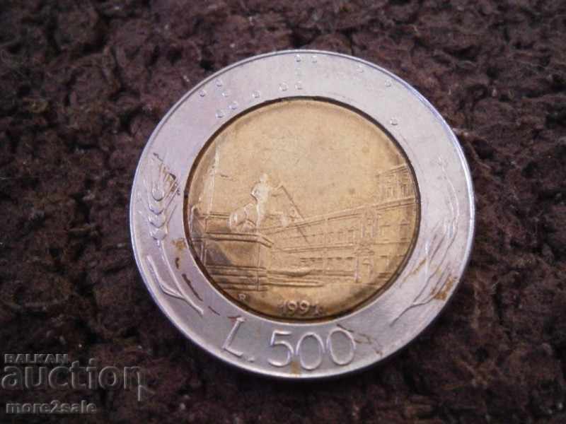 500 LEI 1991 ITALIA - MONEDA