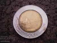 500 LEI 1991 ITALY - THE COIN