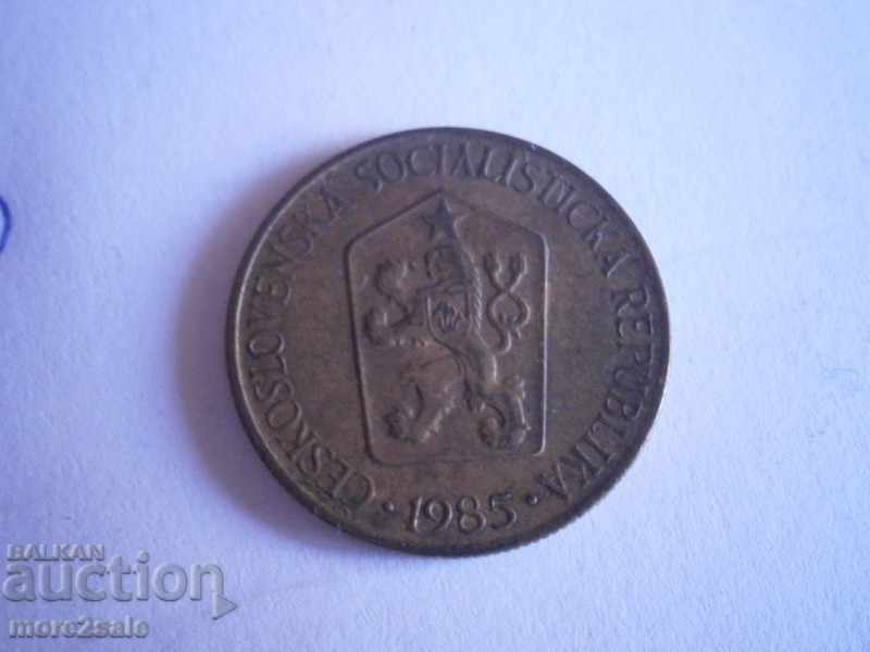 1 Krona Cehoslovakia 1985 The Coin with price 0.35 BGN | € 0.18 1 Krona Cehoslovakia 1985 The Coin with price 0.35 BGN | € 0.18