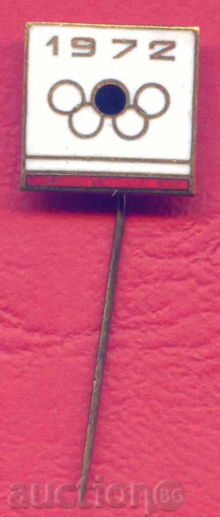 Badge SPORT - Olympic Games Munich 1972 JAPAN / Z243 with price 7.00 BGN | € 3.58 Badge SPORT - Olympic Games Munich 1972 JAPAN / Z243 with price 7.00 BGN | € 3.58