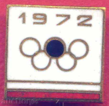 Badge SPORT - Olympic Games Munich 1972 JAPAN / Z243