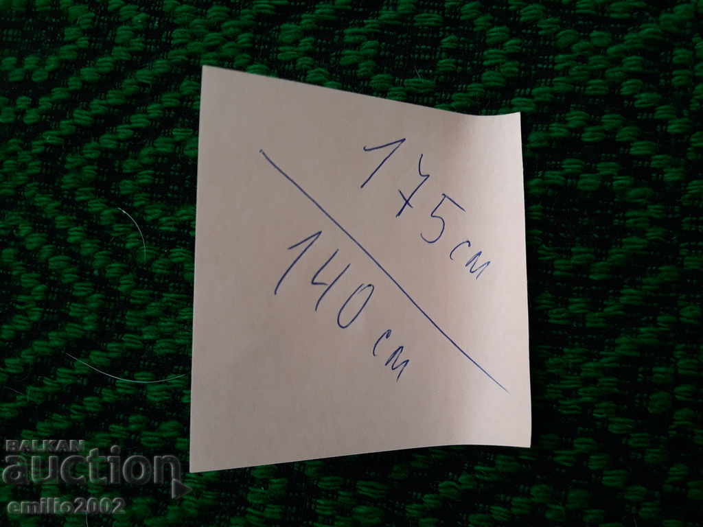 Authentic woolen carpet cover 175 - 140 cm - 5 Authentic woolen carpet cover 175 - 140 cm - 5