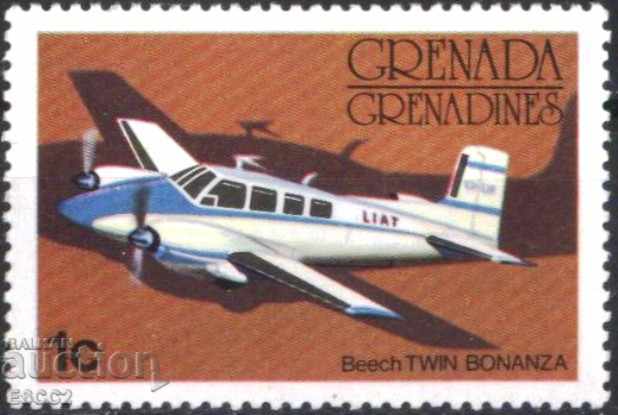 Чиста марка Авиация Самолет 1976 от Гренада Гренадини