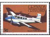 Чиста марка Авиация Самолет 1976 от Гренада Гренадини