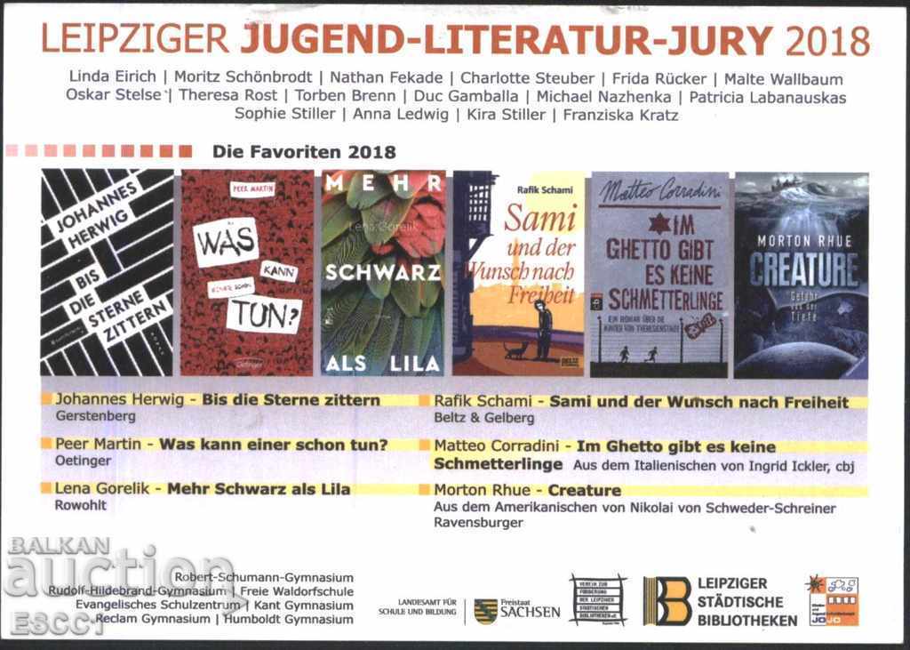 Κάρτα δίψα για την ανάγνωση βιβλίων 2018 από τη Γερμανία με τιμή 1.50 BGN | € 0.77 Κάρτα δίψα για την ανάγνωση βιβλίων 2018 από τη Γερμανία με τιμή 1.50 BGN | € 0.77