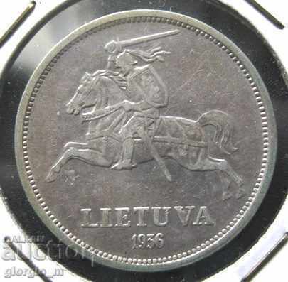 Λιθουανία 5 litas, 1936