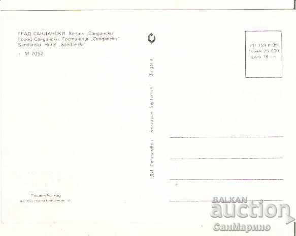 Map Bulgaria Sandanski Hotel "Sandanski" 7 * with price 0.70 BGN | € 0.36 Map Bulgaria Sandanski Hotel "Sandanski" 7 * with price 0.70 BGN | € 0.36
