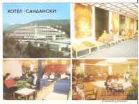 Hartă Bulgaria Sandanski Hotel "Sandanski" 7 *
