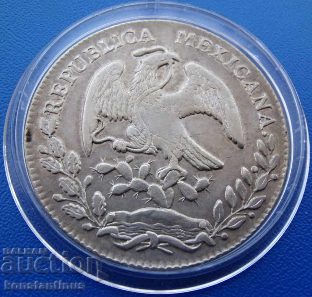 Mexic Thaler 8 Reale 1860 Argint Rare RR cu preț € 109.93 | 215.00 BGN