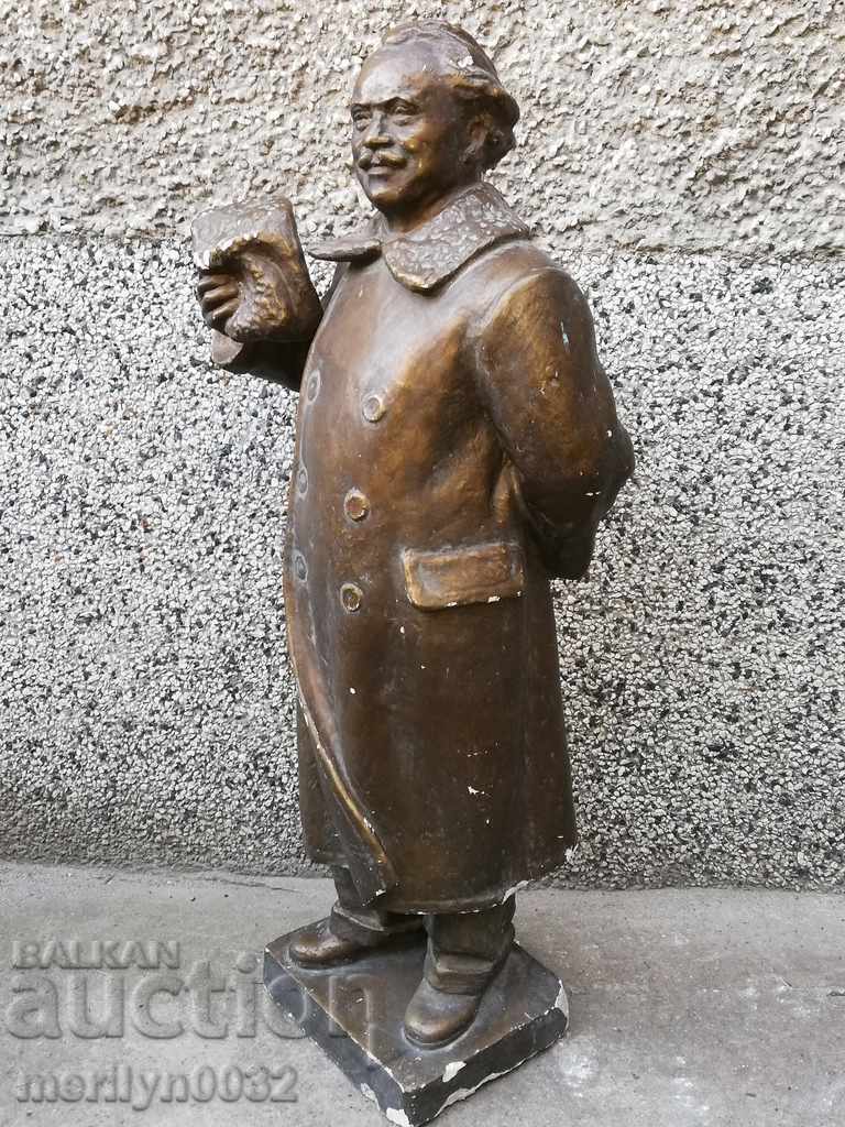 Статуя авторска фигура вожда Георги Димитров скулптура ГИПС