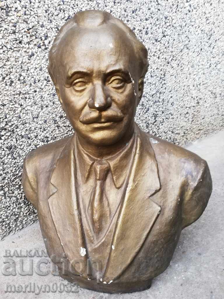 Delivery of Bust of the leader Georgi Dimitrov plaster figure plastic statuette Delivery of Bust of the leader Georgi Dimitrov plaster figure plastic statuette