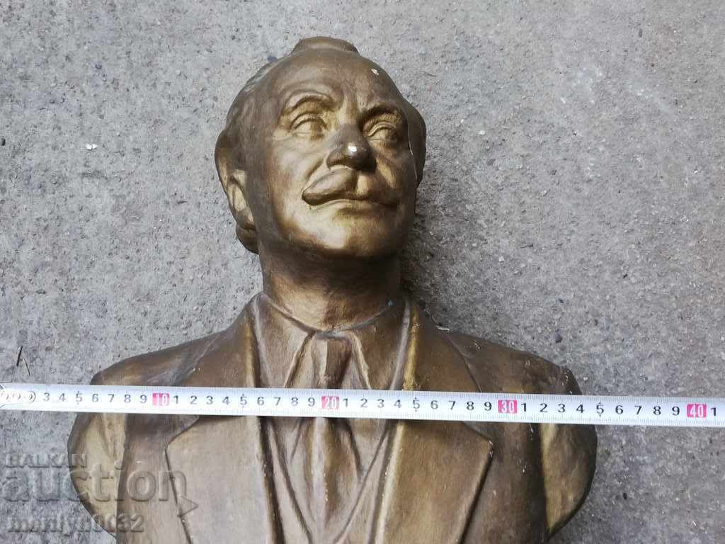 Bust of the leader Georgi Dimitrov plaster figure plastic statuette - 7 Bust of the leader Georgi Dimitrov plaster figure plastic statuette - 7