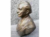 Bust of the leader Georgi Dimitrov plaster figure plastic statuette