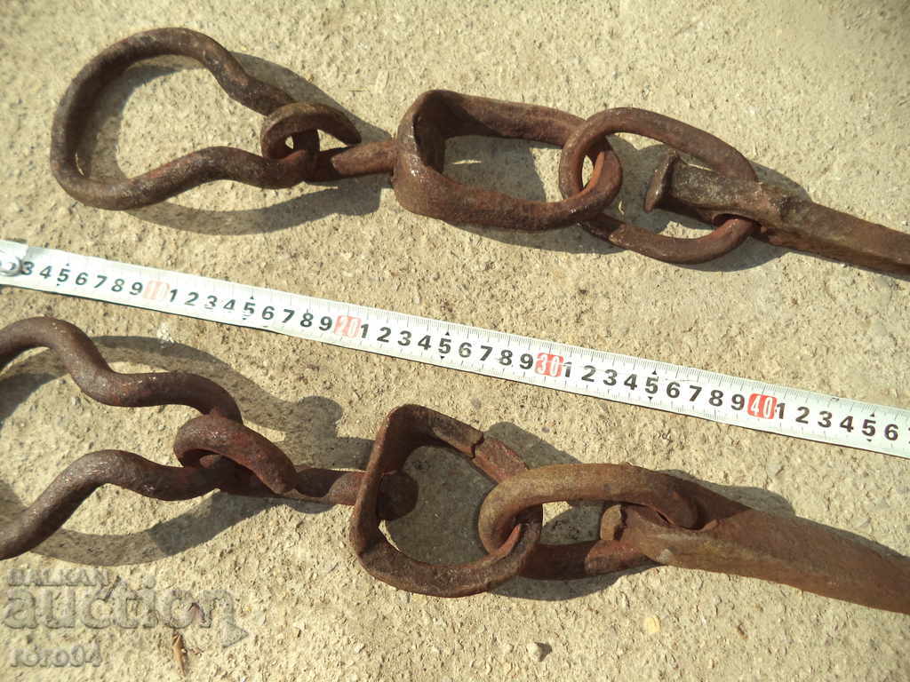 Auction OLD HANGING FOOTWEAR CRAWLS - 2 PIECES Auction OLD HANGING FOOTWEAR CRAWLS - 2 PIECES