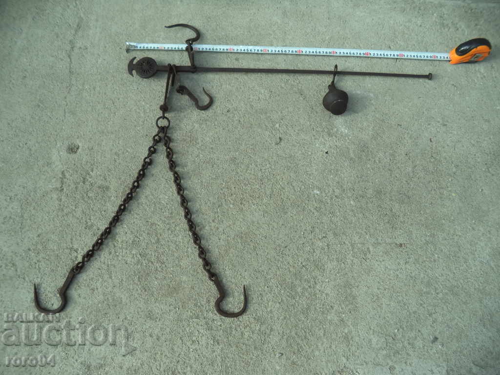 ОГРОМЕН ВЪЗРОЖДЕНСКИ КОВАН КАНТАР - ОТЛИЧЕН